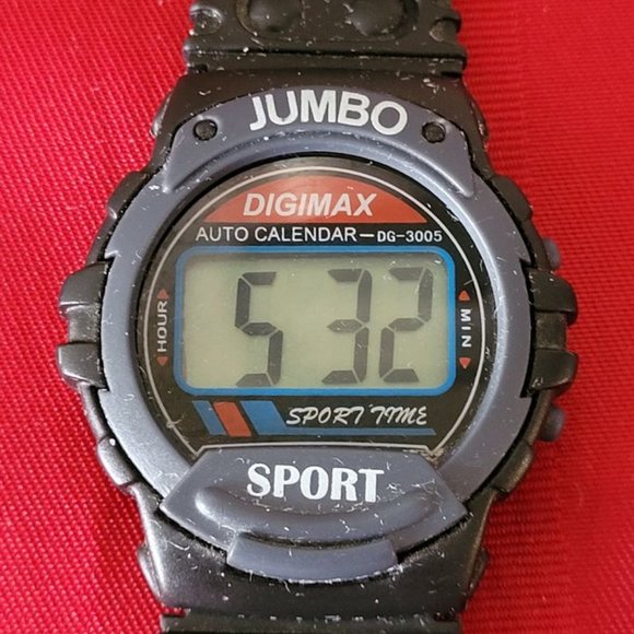 VINTAGE 1980'S, DIGIMAX SPORTS WATCH!!! - Picture 1 of 3
